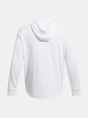 Under Armour Mikina UA Rival Terry Graphic Hood-WHT M