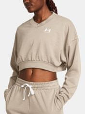 Under Armour Mikina UA Rival Terry OS Crop Crw-BRN S