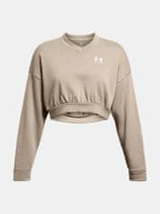 Under Armour Mikina UA Rival Terry OS Crop Crw-BRN S