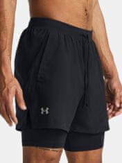 Under Armour Kraťasy UA LAUNCH 5'' 2-IN-1 SHORTS-BLK S