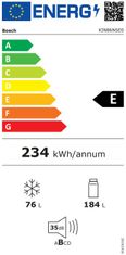 Bosch vestavná chladnička KIN86NSE0