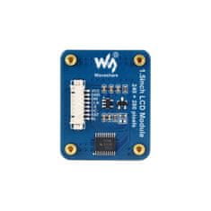 Waveshare LCD 1,5" zobrazovací modul s riadiacou jednotkou NV3030B pre Raspberry Pi, Arduino, STM32, ESP32