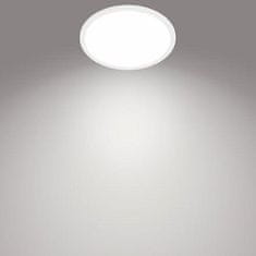 Philips LED Kúpeľňové stropné svietidlo Philips Superslim CL550 8719514327221 15W 1500lm 4000K IP44 25cm biele, 3-krokové stmievanie