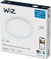 WiZ WiZ Adria SVIETIDLO STROPNÉ LED 17W 1700lm 4000K, stmievateľné, biela