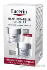 Eucerin EUCERIN HYALURON-FILLER+3× EFFECT SPF15 denný + nočný krém 2x50ml