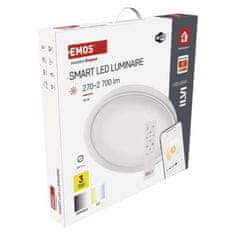EMOS Inteligentné LED svietidlo GoSmart, zapustené, kruhové, 45W, CCT, stmievateľné, Wi-Fi