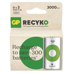 GP Nabíjacia batéria GP ReCyko 3000 (D) 2 ks