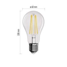 EMOS LED žiarovka Filament A60 / E27 / 7,8W (75W) / 1060 lm / neutrálna biela