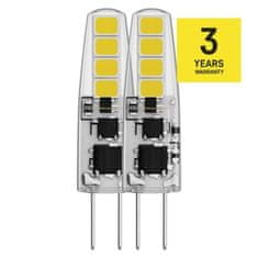 EMOS LED žiarovka Classic JC / G4 / 1,9 W (21 W) / 200 lm / neutrálna biela