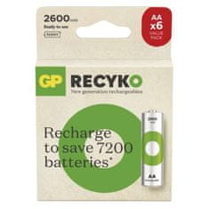 GP Nabíjacia batéria GP ReCyko 2600 (AA) 6 ks