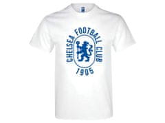 FAN SHOP SLOVAKIA Tričko Chelsea FC, biele, bavlna | M