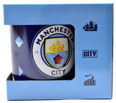 FAN SHOP SLOVAKIA Hrnček Manchester City FC, modro-biely, 300 ml