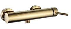 REA Lungo, sprchová batéria s bodovou ručnou súpravou, zlatá lesklá, REA-B6636
