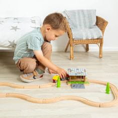 Bigjigs Rail Stodola na koľajniciach