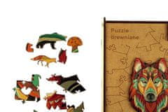 PANTA PLAST Puzzle "Mystery Wolf", drevené, A3, 180 ks, 0422-0003-01