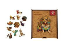 PANTA PLAST Puzzle "Puppy", drevené, A4, 90 ks, 0422-0004-05