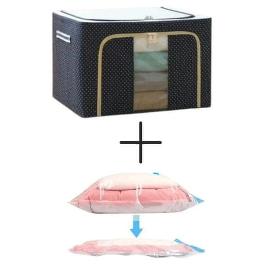 Sweetbuy Úložný box na oblečenie + vákuové vrecká na skladovanie oblečenia ZDARMA 〡STORAGEBOX