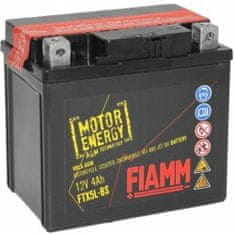 Fiamm motobatéria AGM Storm 12V, 4Ah, 50A, FTX5L-BS