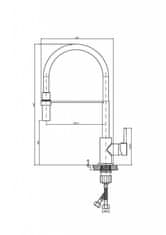 Invena Drezová batéria chameleon, biela (BZ-29-L02-C)