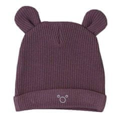 KOALA Dojčenská čiapočka Pure purple 62 (3-6m) Fialová