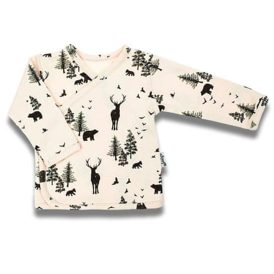 NICOL Dojčenská bavlněná košilka Bambi