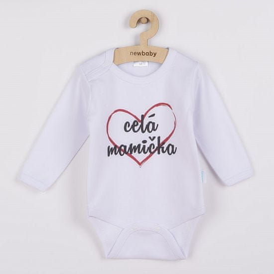 NEW BABY Body s potlačou celá mamička