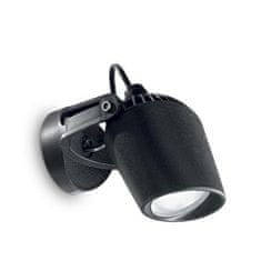 Ideal Lux Vonkajšie nástenné bodové svietidlo Ideal Lux Minitomy AP Nero 3000K 247182 GU10 1x6W IP66 čierne