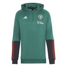 Adidas Mikina MANCHESTER UNITED Tiro green Velikost: S