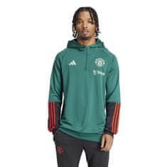 Adidas Mikina MANCHESTER UNITED Tiro green Velikost: S