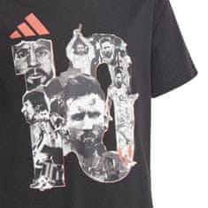 Adidas Dětské tričko MESSI Graphic black Dětská: 164