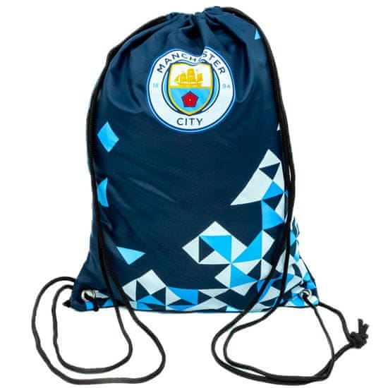 FAN SHOP SLOVAKIA Športový vak Manchester City FC, modrý, 44x33 cm