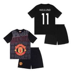 Fan-shop Dětské pyžamo MANCHESTER UNITED Crest Hojlund Dětská: 8-9 let