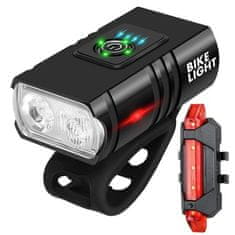 Verk  14403 Sada LED osvetlenia na bicykel, 4T6, AKU 2 ks