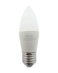 HADEX Žiarovka LED E27 8W E27 C35 teplá biela TRIXLINE