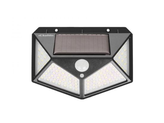 Keltin Solárna LED lampa 8W so snímačom pohybu a súmraku K02025