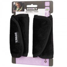 Dooky chránič pásu Seatbelt Pads Black 2ks