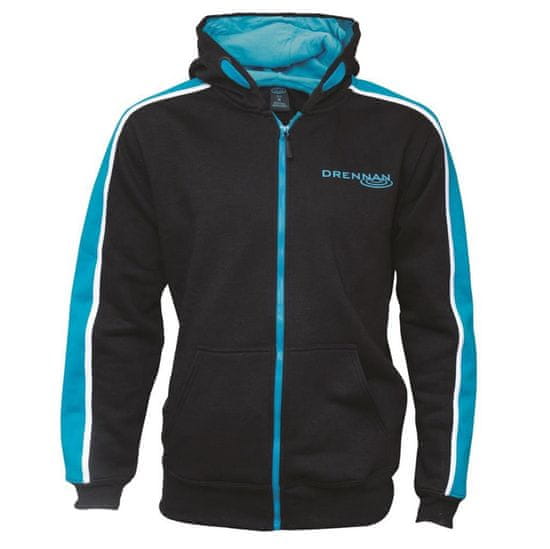 Drennan mikina Full Zipped Hoody Black veľ. L