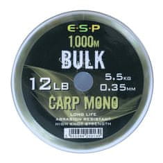 E.S.P ESP vlasec Bulk Carp Mono 0,35 mm, 1000 m