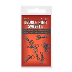 E.S.P ESP stavce Double Ring Swivels 8ks