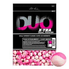 Lk Baits DUO X-Tra Boilies Wild Strawberry/Carp Secret 20mm, 1kg