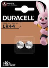 Duracell Alkalická gombíková batéria LR44 2 ks