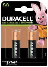 Duracell Rechargeable batéria nabíjacia 2500mAh 2 ks (AA)