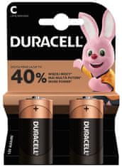 Duracell Basic alkalická batéria 2 ks (C)