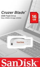 SanDisk Cruzer Blade/16GB/USB 2.0/USB-A/Biela