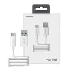 2-Power kábel USB-A TO USB-C, 1M