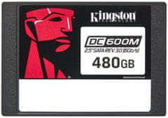 Kingston Data Center DC600 480GB SSD / Enterprise / Interné / 2,5" / SATA III /