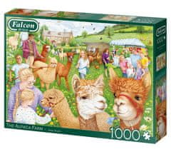 Falcon Puzzle Farma s alpakami 1000 dielikov