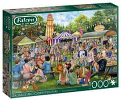 Falcon Puzzle Slávnosť klobás a cideru 1000 dielikov