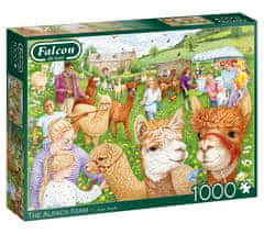 Falcon Puzzle Farma s alpakami 1000 dielikov