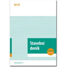 Optys Denník stavebný A4, 128 listov, číslovaný, NCR